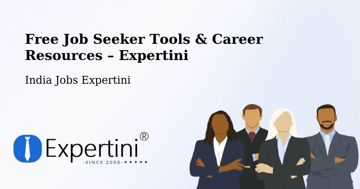 Free Job Seeker Tools & Career Resources – Pune Division - Pune Division, India Jobs Expertini